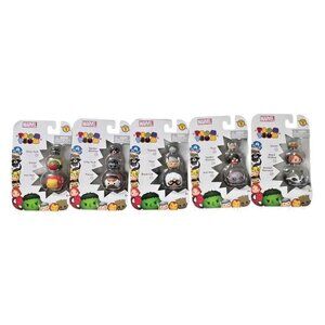 Disney Tsum Tsum Series 1 Three Stack Pack Vinyl Mini Toys Lot of 5 New Sealed
